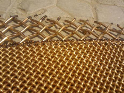 铜包钢轧花网-大连鑫盛源丝网制品有限公司图片2