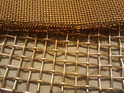 铜包钢轧花网-大连鑫盛源丝网制品有限公司图片3